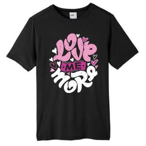 Love Me More Cute Hearts Tall Fusion ChromaSoft Performance T-Shirt