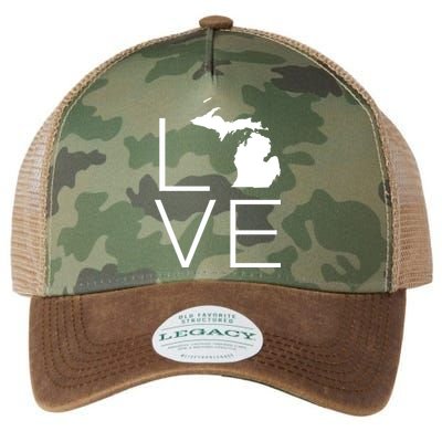 Love Michigan Legacy Tie Dye Trucker Hat