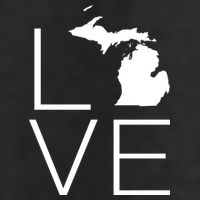Love Michigan Adult Drive Performance Visor