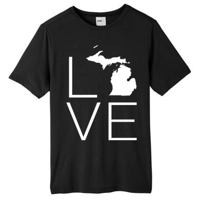 Love Michigan Tall Fusion ChromaSoft Performance T-Shirt