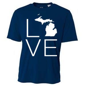 Love Michigan Cooling Performance Crew T-Shirt