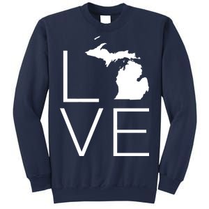 Love Michigan Sweatshirt