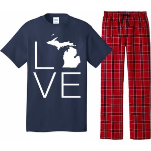 Love Michigan Pajama Set