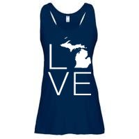 Love Michigan Ladies Essential Flowy Tank