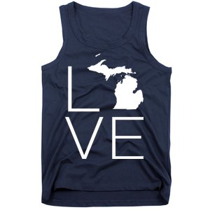 Love Michigan Tank Top