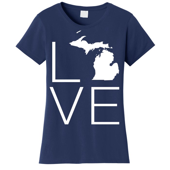 Love Michigan Women's T-Shirt