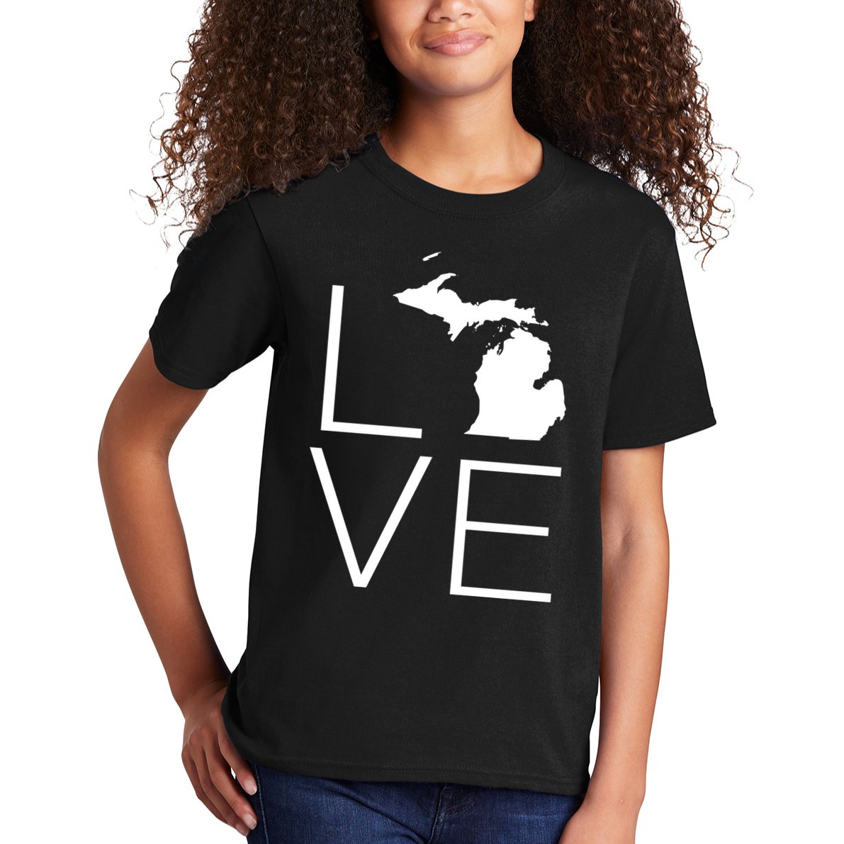 Love Michigan Kids T-Shirt