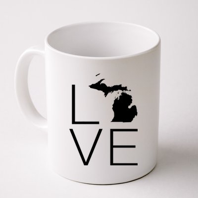 Love Michigan Coffee Mug