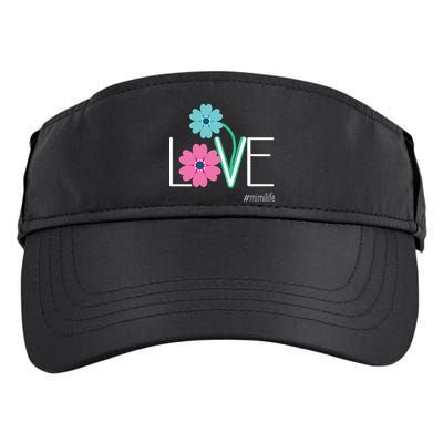 Love Mimi Flower MimiLife Adult Drive Performance Visor