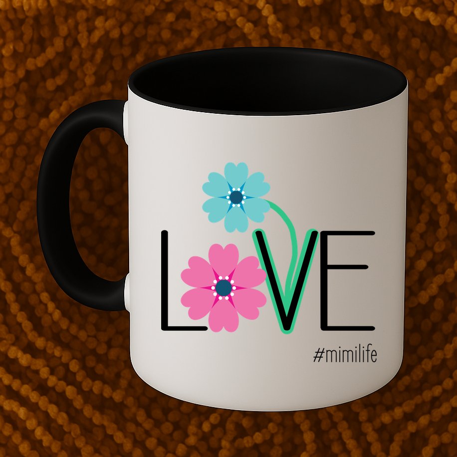 Love Mimi Flower MimiLife Mug
