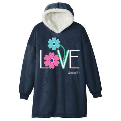 Love Mimi Flower MimiLife Hooded Wearable Blanket