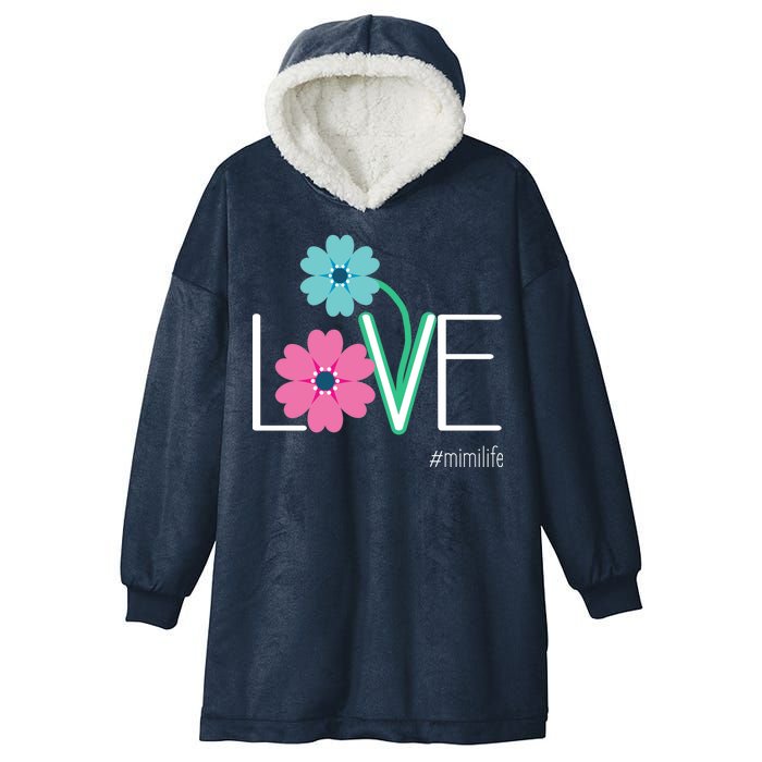 Love Mimi Flower MimiLife Hooded Wearable Blanket