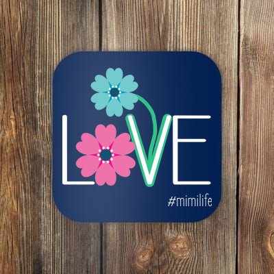 Love Mimi Flower MimiLife Coaster