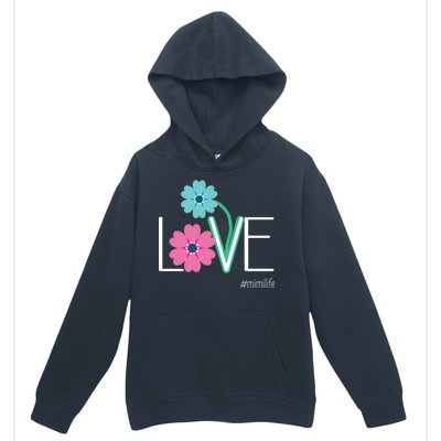 Love Mimi Flower MimiLife Urban Pullover Hoodie