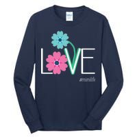 Love Mimi Flower MimiLife Tall Long Sleeve T-Shirt