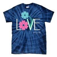 Love Mimi Flower MimiLife Tie-Dye T-Shirt