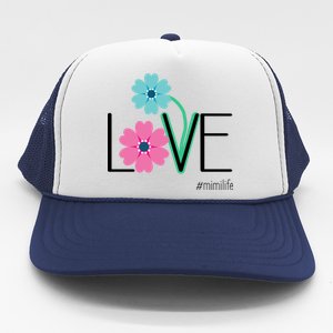 Love Mimi Flower MimiLife Trucker Hat