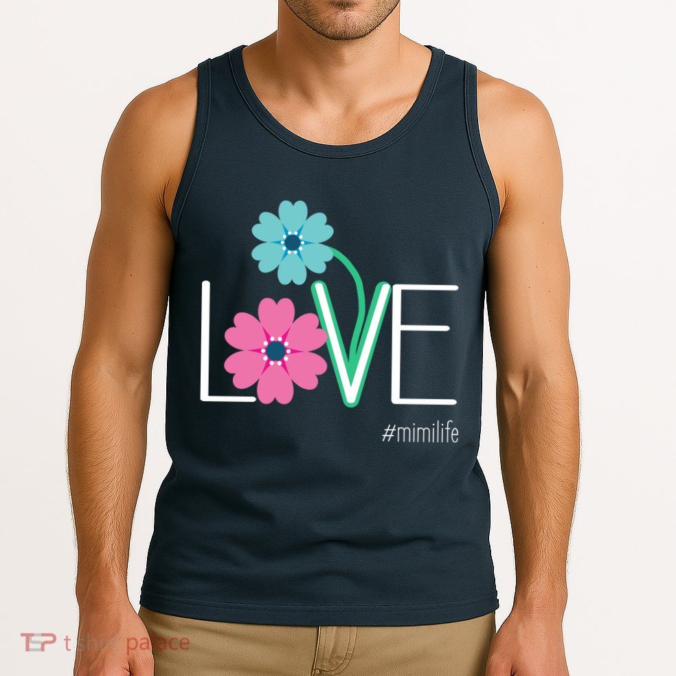 Love Mimi Flower MimiLife Tank Top