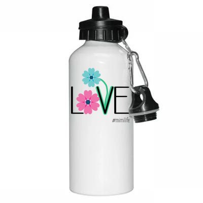 Love Mimi Flower MimiLife Aluminum Water Bottle