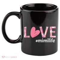 Love Mimilife 11oz C Handle Ceramic Mug
