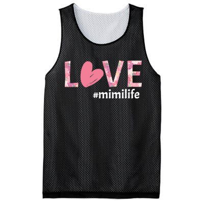 Love Mimilife Mesh Reversible Basketball Jersey Tank