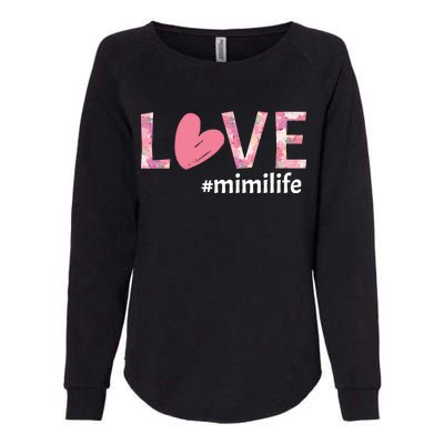 Love Mimilife Womens California Wash Sweatshirt