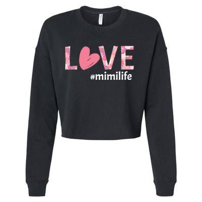 Love Mimilife Cropped Pullover Crew