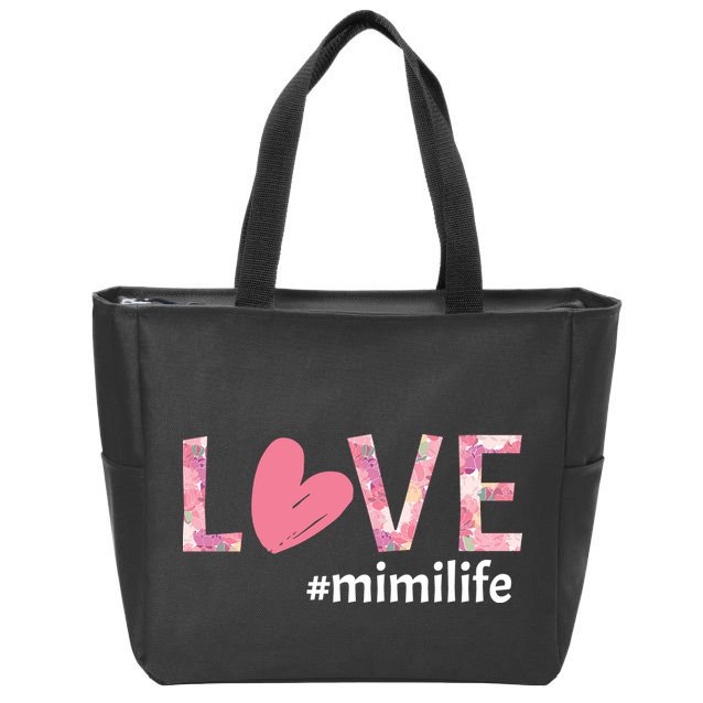 Love Mimilife Zip Tote Bag