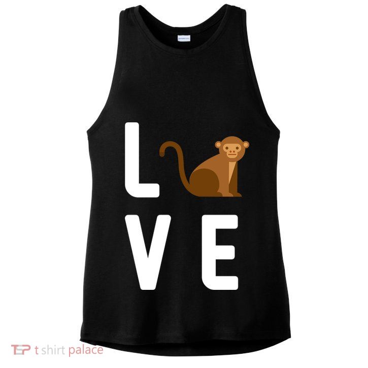Love Monkeys Ladies PosiCharge Tri-Blend Wicking Tank