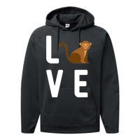 Love Monkeys Performance Fleece Hoodie