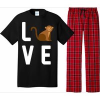 Love Monkeys Pajama Set