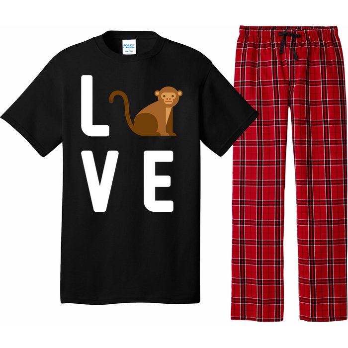 Love Monkeys Pajama Set