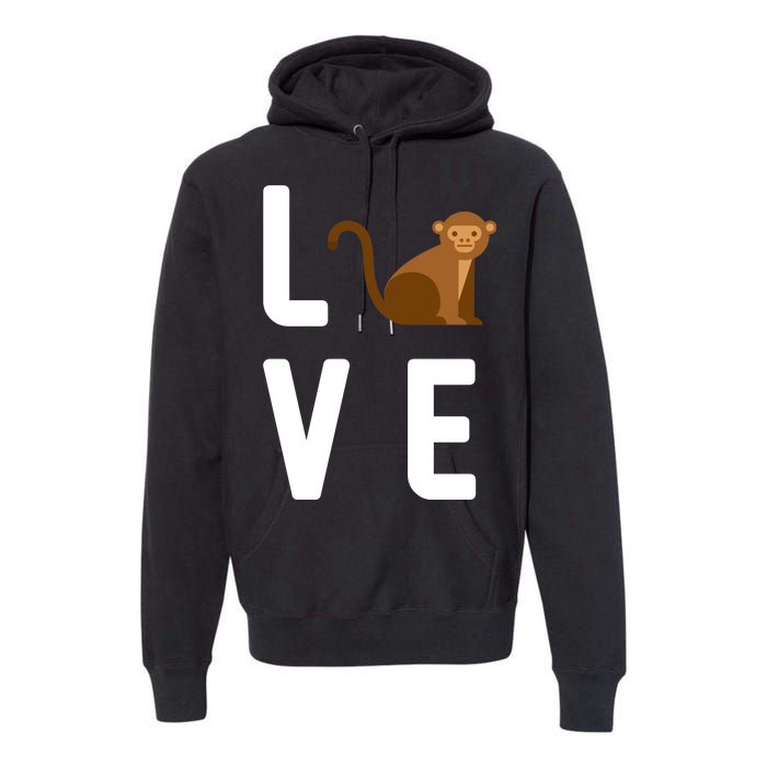 Love Monkeys Premium Hoodie