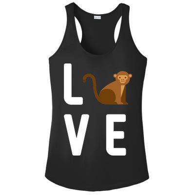 Love Monkeys Ladies PosiCharge Competitor Racerback Tank