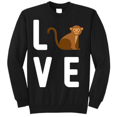 Love Monkeys Tall Sweatshirt