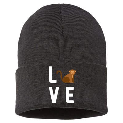 Love Monkeys Sustainable Knit Beanie