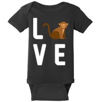 Love Monkeys Baby Bodysuit