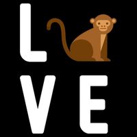 Love Monkeys Baby Bodysuit