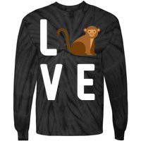 Love Monkeys Tie-Dye Long Sleeve Shirt