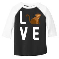 Love Monkeys Toddler Fine Jersey T-Shirt