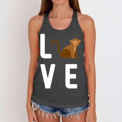 Love Monkeys Women's Knotted Racerback Tank