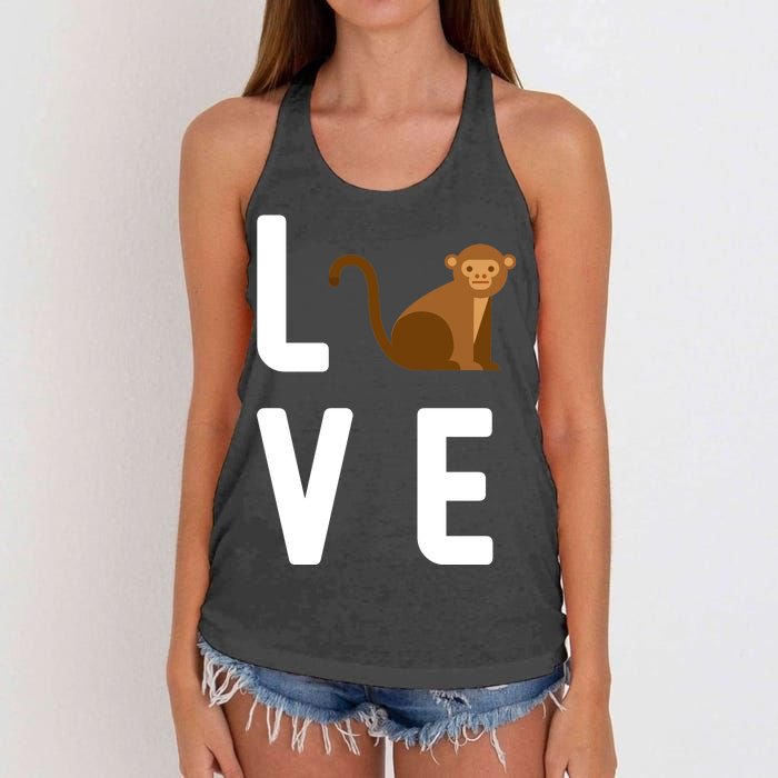 Love Monkeys Women's Knotted Racerback Tank