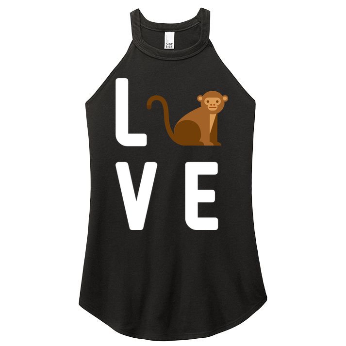 Love Monkeys Women's Perfect Tri Rocker Tank