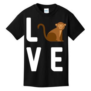 Love Monkeys Kids T-Shirt