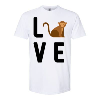 Love Monkeys Softstyle® CVC T-Shirt