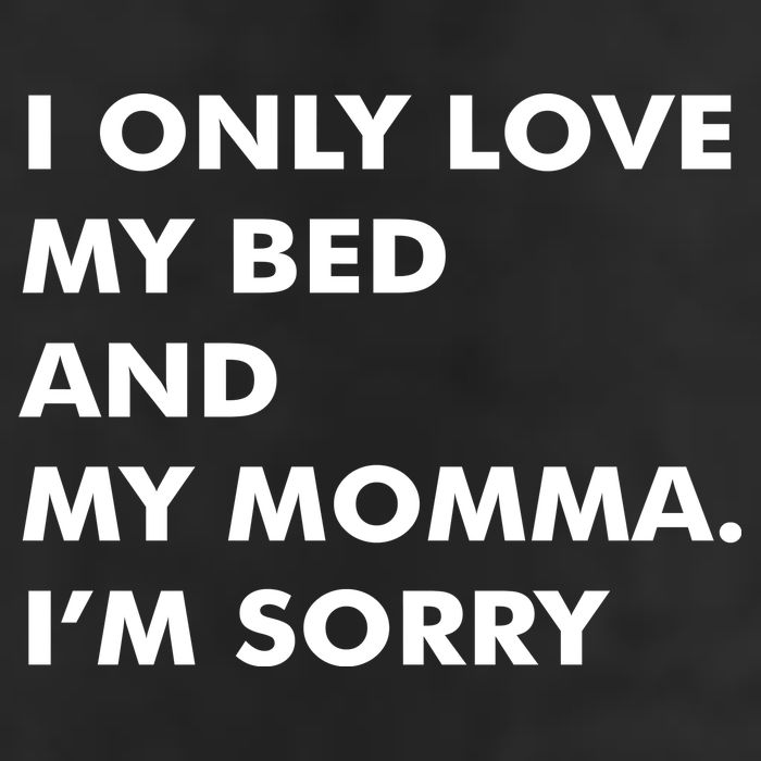 Love My Bed And Momma I'm Sorry Adult Drive Performance Visor