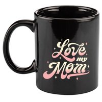 Love My Mom 11oz C Handle Ceramic Mug