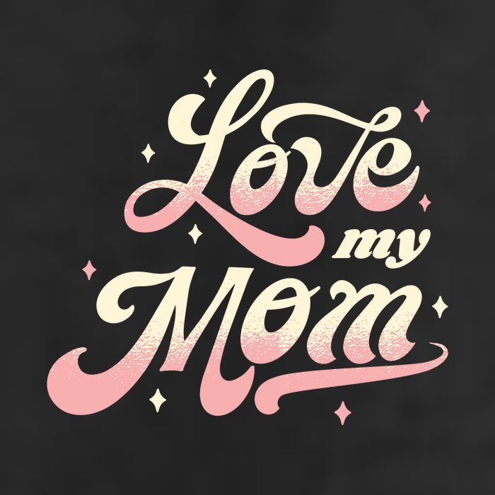 Love My Mom 11oz C Handle Ceramic Mug