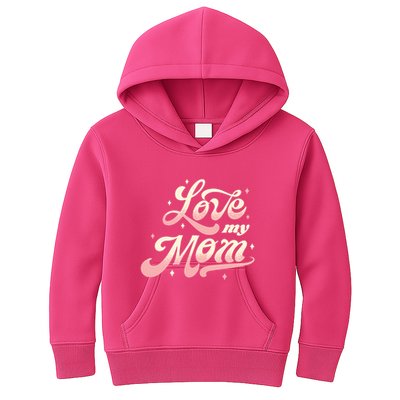 Love My Mom Kids Hoodie