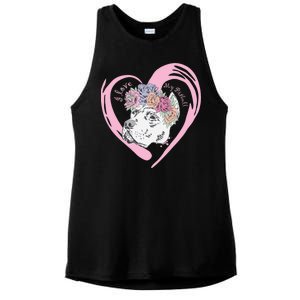 Love My Pitbull Ladies PosiCharge Tri-Blend Wicking Tank